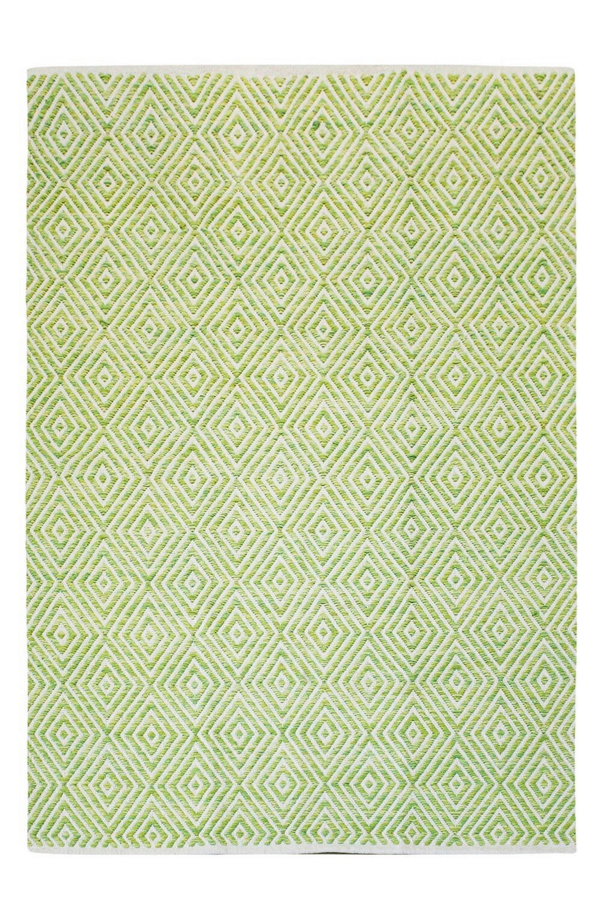 FLACHWEBETEPPICH APERITIF 310 - Grün, Konventionell, Textil (160/230cm) - Kayoom