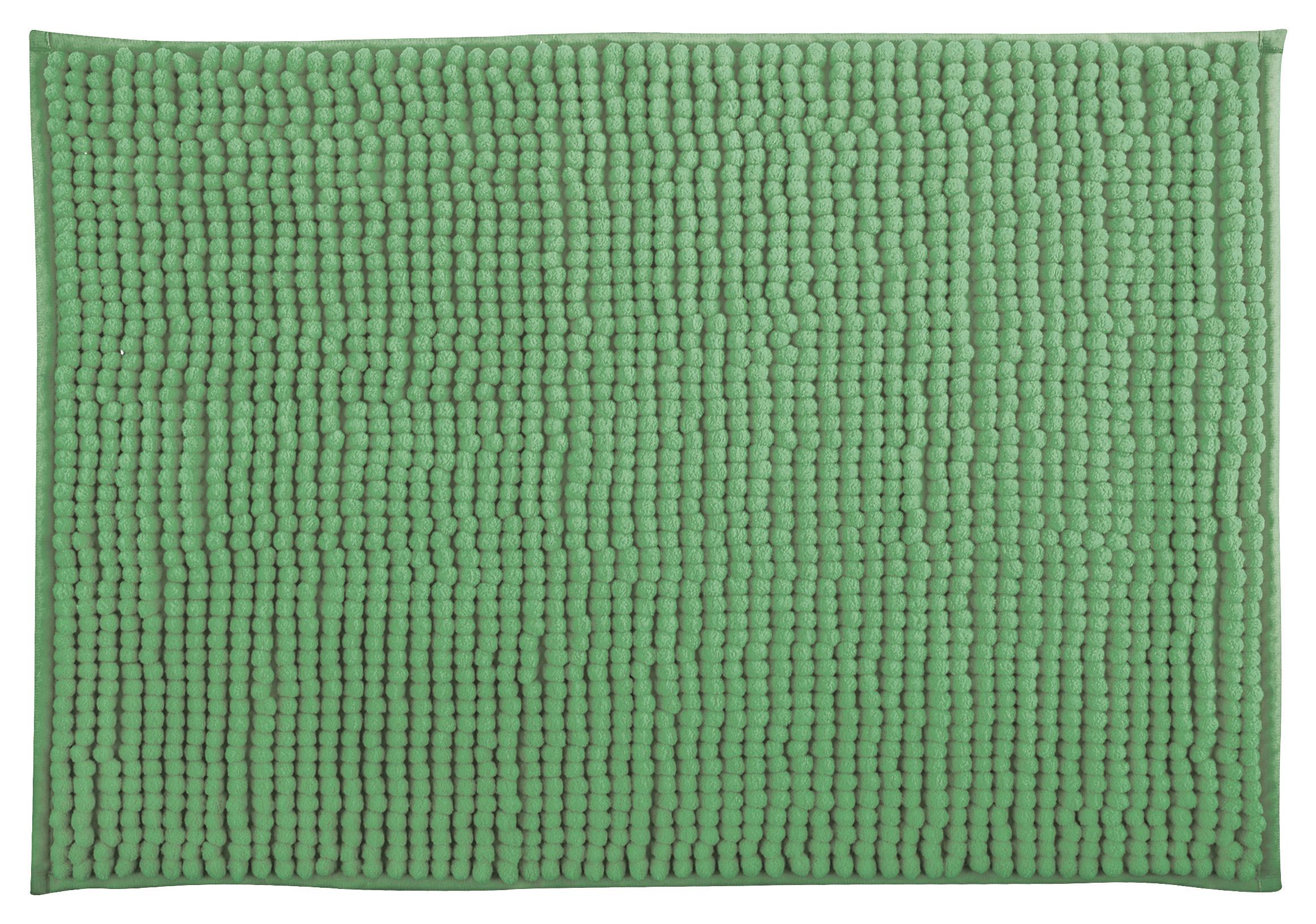 Badteppich 144510 Chenille - Grün, Konventionell, Textil (50/80cm) - Spirella