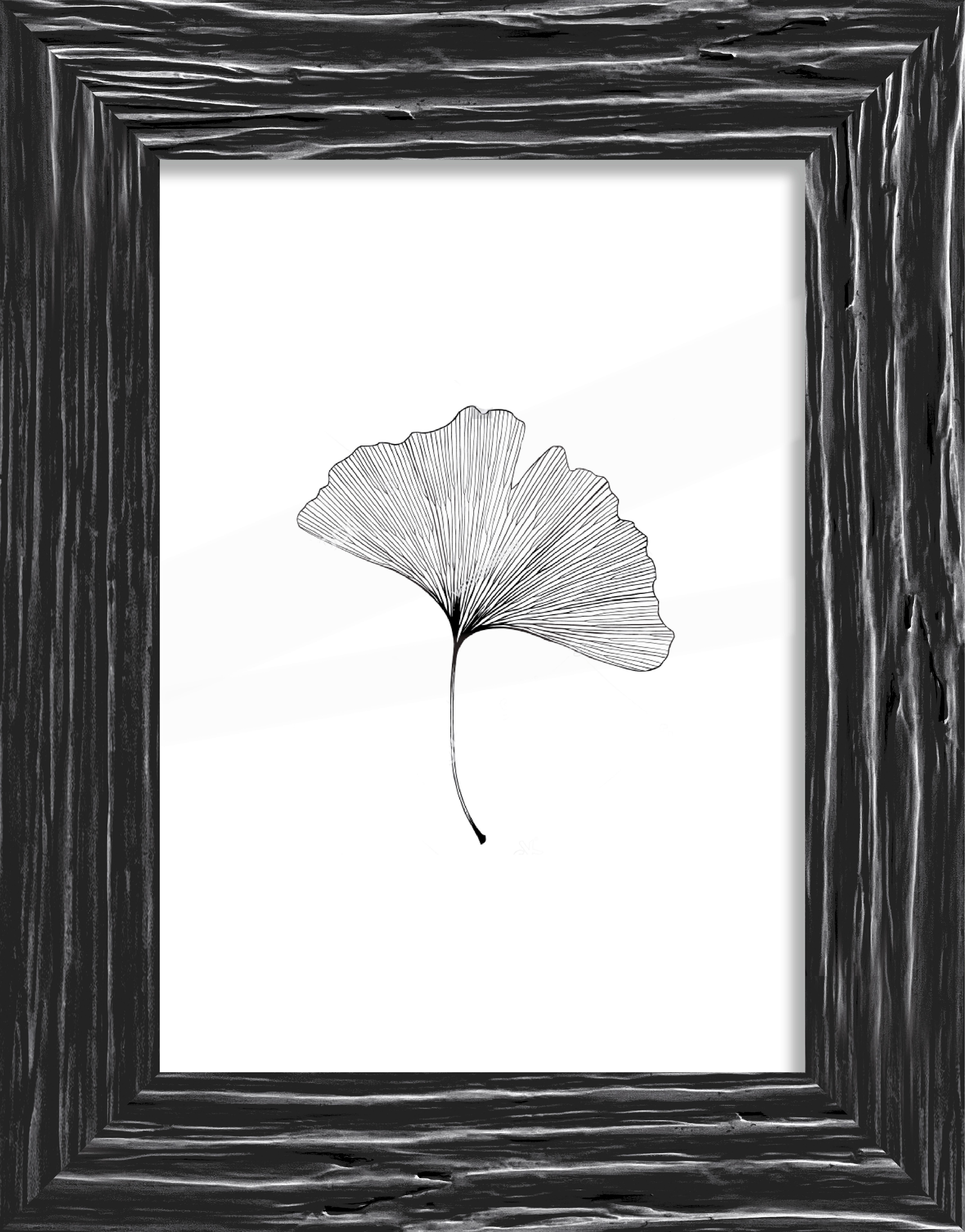 Okvir Za Slike Frido - črna, Romantika, les (26,2/34,9/1,3cm) - ecoTree