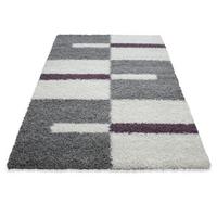 Hochflorteppich Gala Lila ca. 240x340cm - Lila, Design, Textil (240/340cm) - Novel