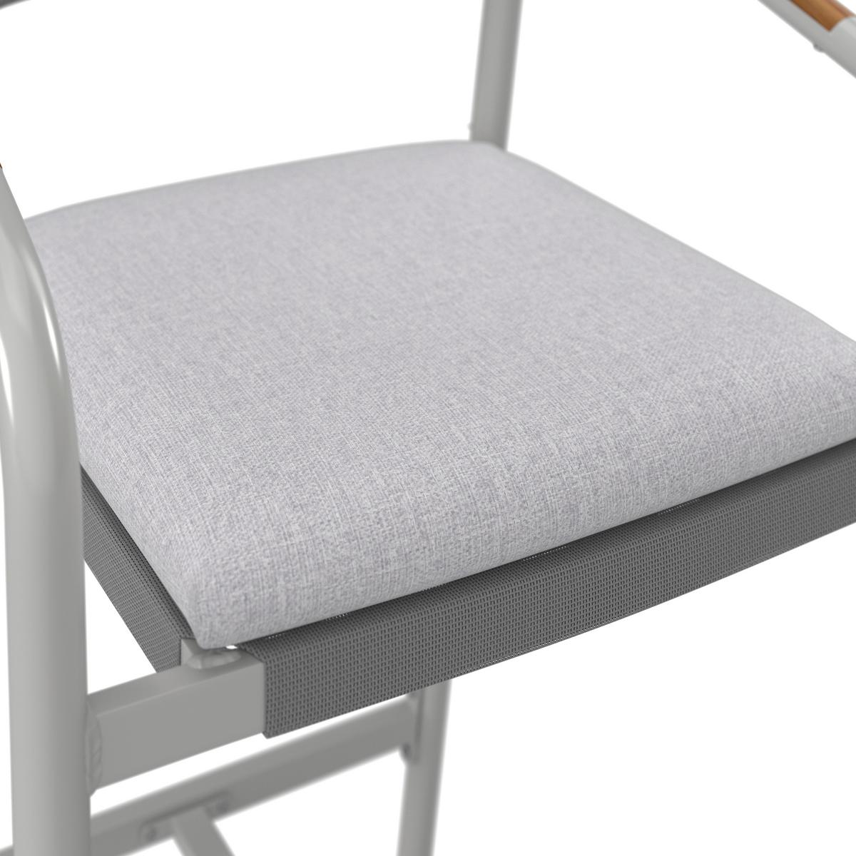 Set grădină Allonso - gri deschis/culoare natur, Modern, plastic/sticlă - Bessagi Garden