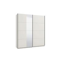 Schwebetürenschrank Gard Kaschmirfarben - Kaschmir/Schwarz, KONVENTIONELL, Holzwerkstoff/Metall (195/217/61cm) - Based