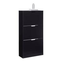 Pantofar RUDI -EXKLUSIV- - negru, Konventionell, material pe bază de lemn (60/118/24cm) - Modern Living