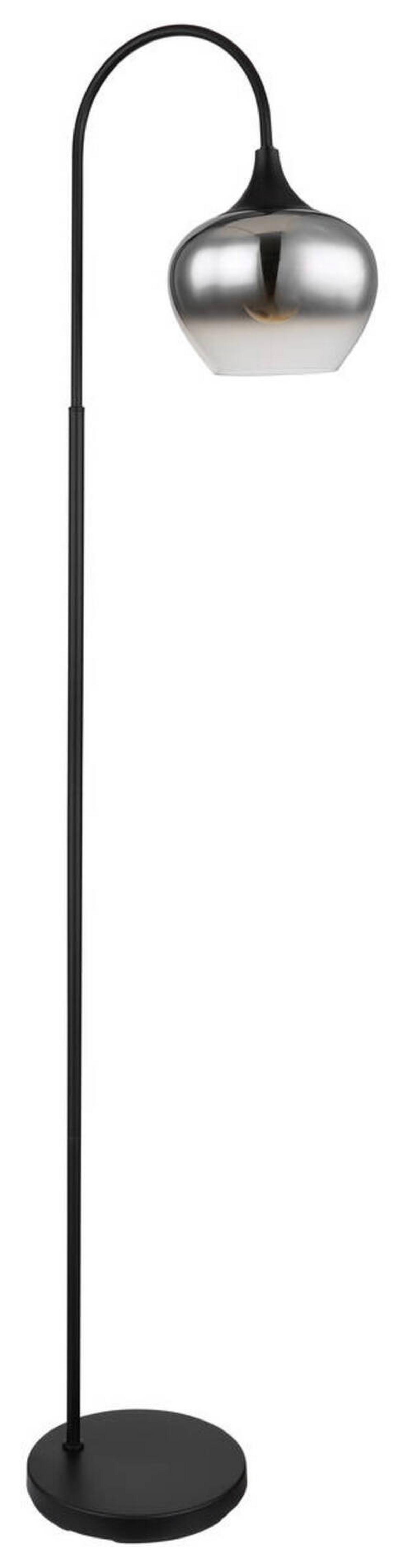 Stoječa Svetilka 15548s Maxy - črna, Design, kovina/steklo (39/25/150cm) - Globo