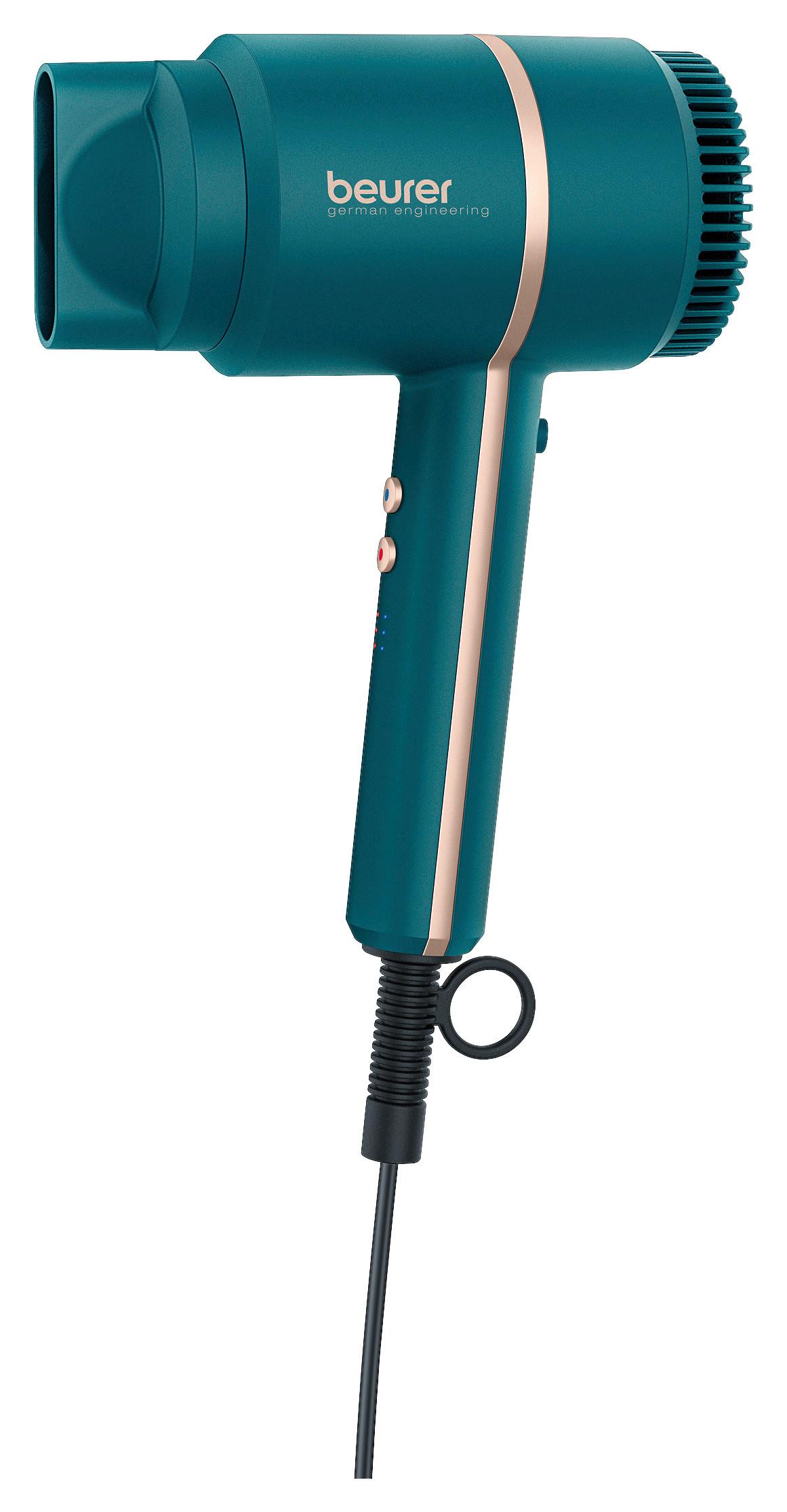 Beurer Haartrockner HC 35 Ocean max. 1600-2000 Watt - Türkis, Kunststoff (13,1/8,5/28,6cm) - Beurer
