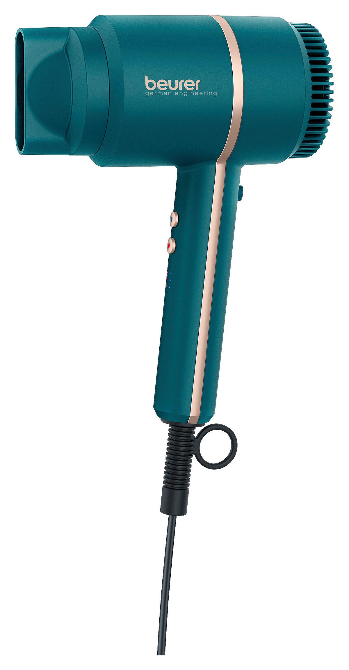 Beurer Haartrockner HC 35 Ocean max. 1600-2000 Watt - Türkis, Kunststoff (13,1/8,5/28,6cm) - Beurer