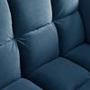 BÄDDSOFFA CORA - blå/naturfärgad, Modern, trä/textil (214/92/81cm) - Bessagi Home