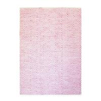 FLACHWEBETEPPICH APERITIF 410 PINK - Pink, Konventionell, Textil (80/150cm) - Kayoom