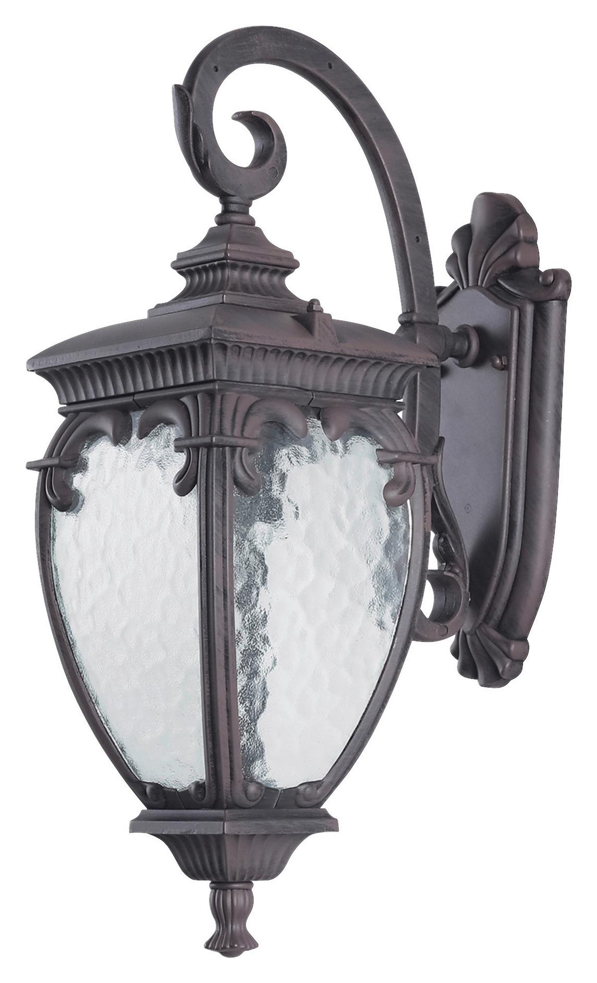 WANDLEUCHTE FLEUR - Bronzefarben, Basics, Glas/Metall (48/48/15cm) - MAYTONI