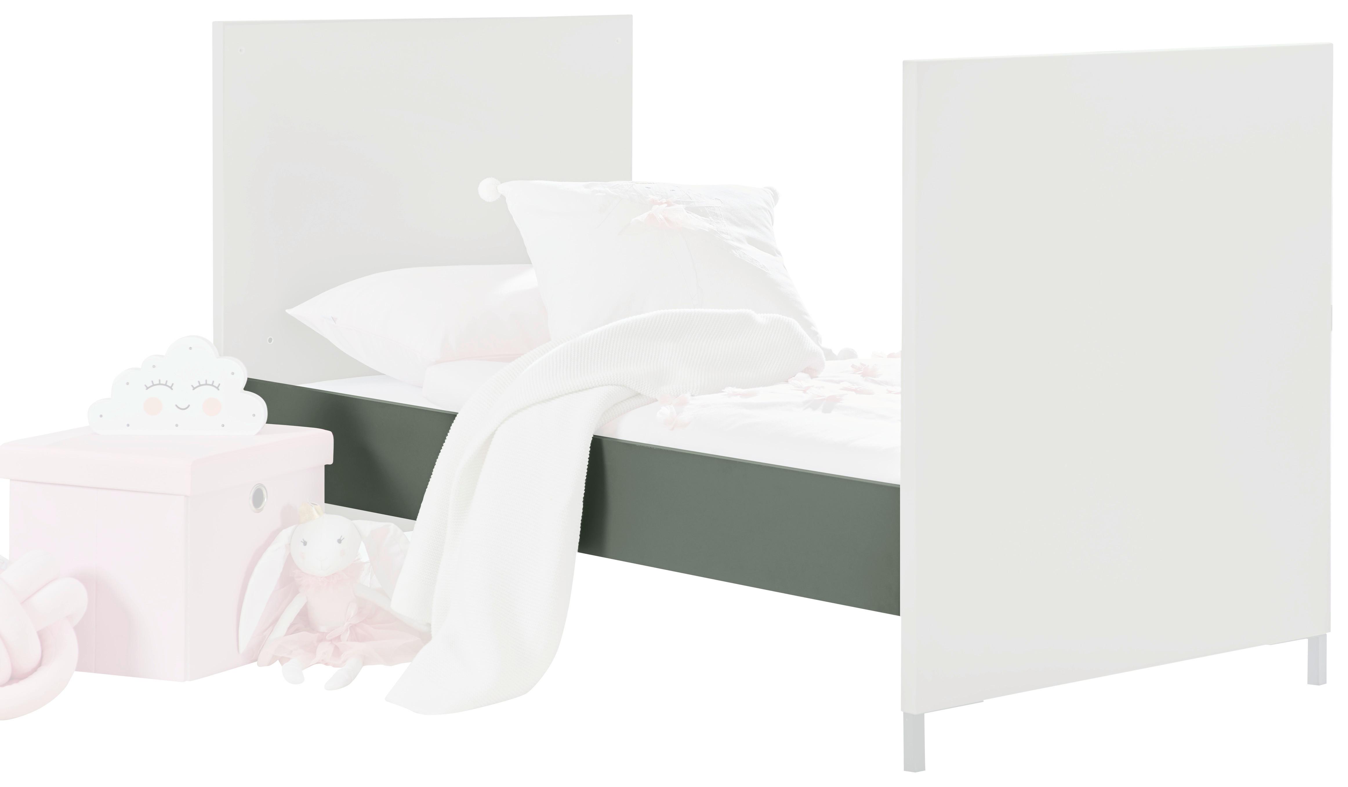 BOKI DO PRZEBUDOWY ŁÓŻECZKA MIA 0414_ST - zielony, Basics, materiał drewnopochodny (139/16/2cm) - Jimmylee