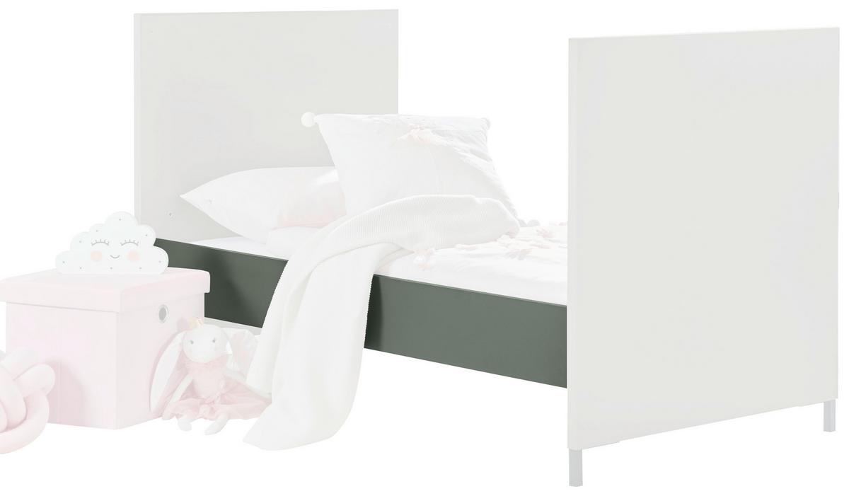 BOKI DO PRZEBUDOWY ŁÓŻECZKA MIA 0414_ST - zielony, Basics, materiał drewnopochodny (139/16/2cm) - Jimmylee