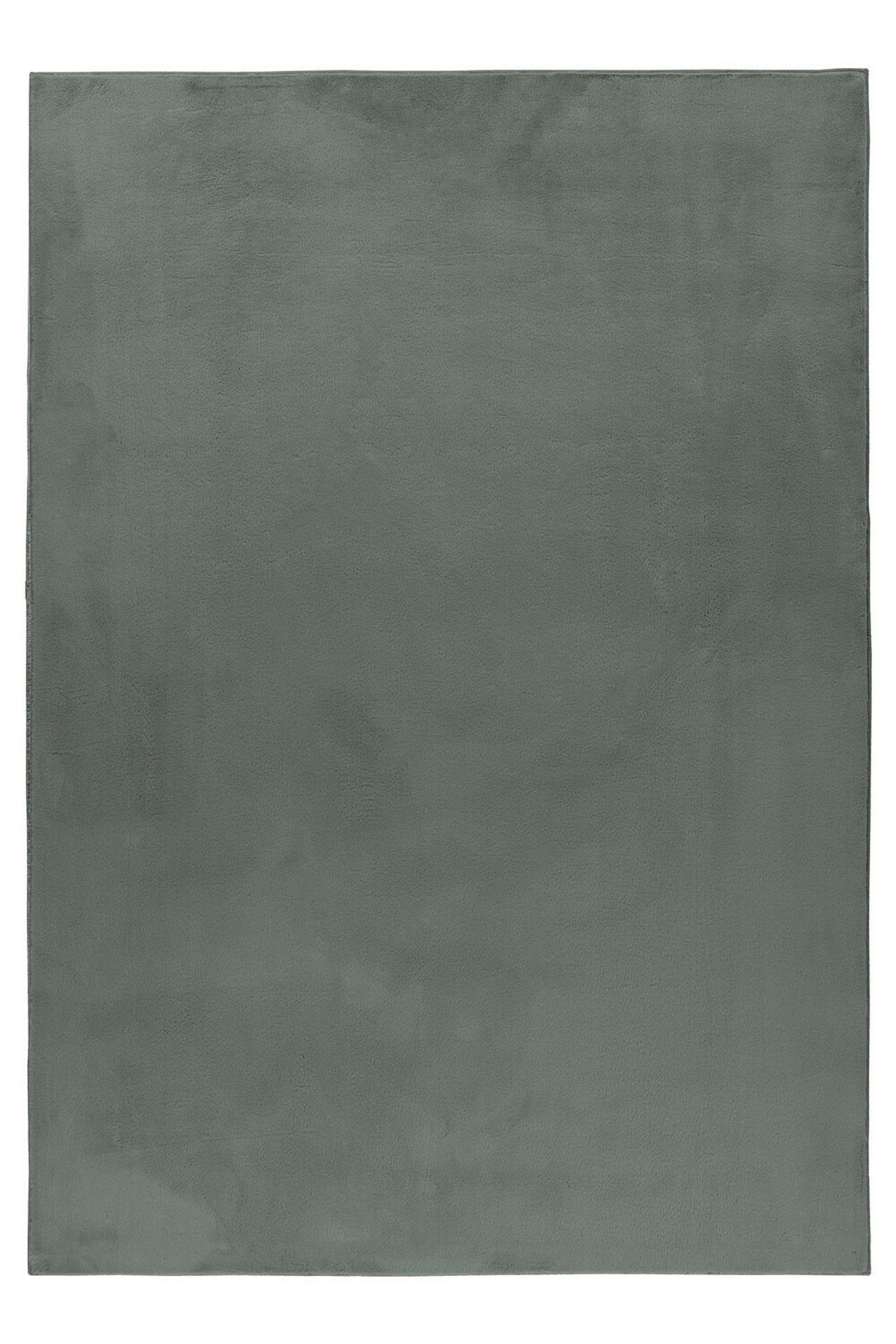 Preproga Z Visokim Florom Pouffy, Zelena, 140x200cm - zelena, Basics, tekstil (140/200cm)