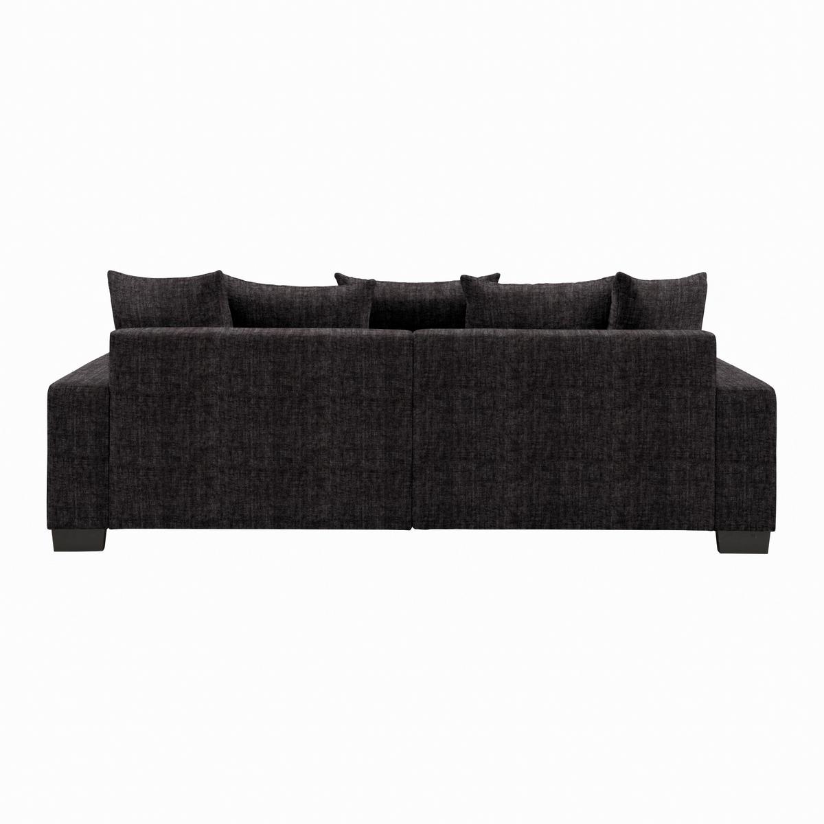 Bigsofa Matteo Graphitfarben - Graphitfarben/Schwarz, MODERN, Holz (246/93/124cm) - Based