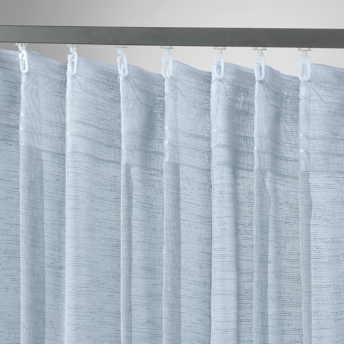 Fertigvorhang Sigrid Blau ca. 140x245cm - Blau, ROMANTIK / LANDHAUS, Textil (140/245cm) - Premium Living