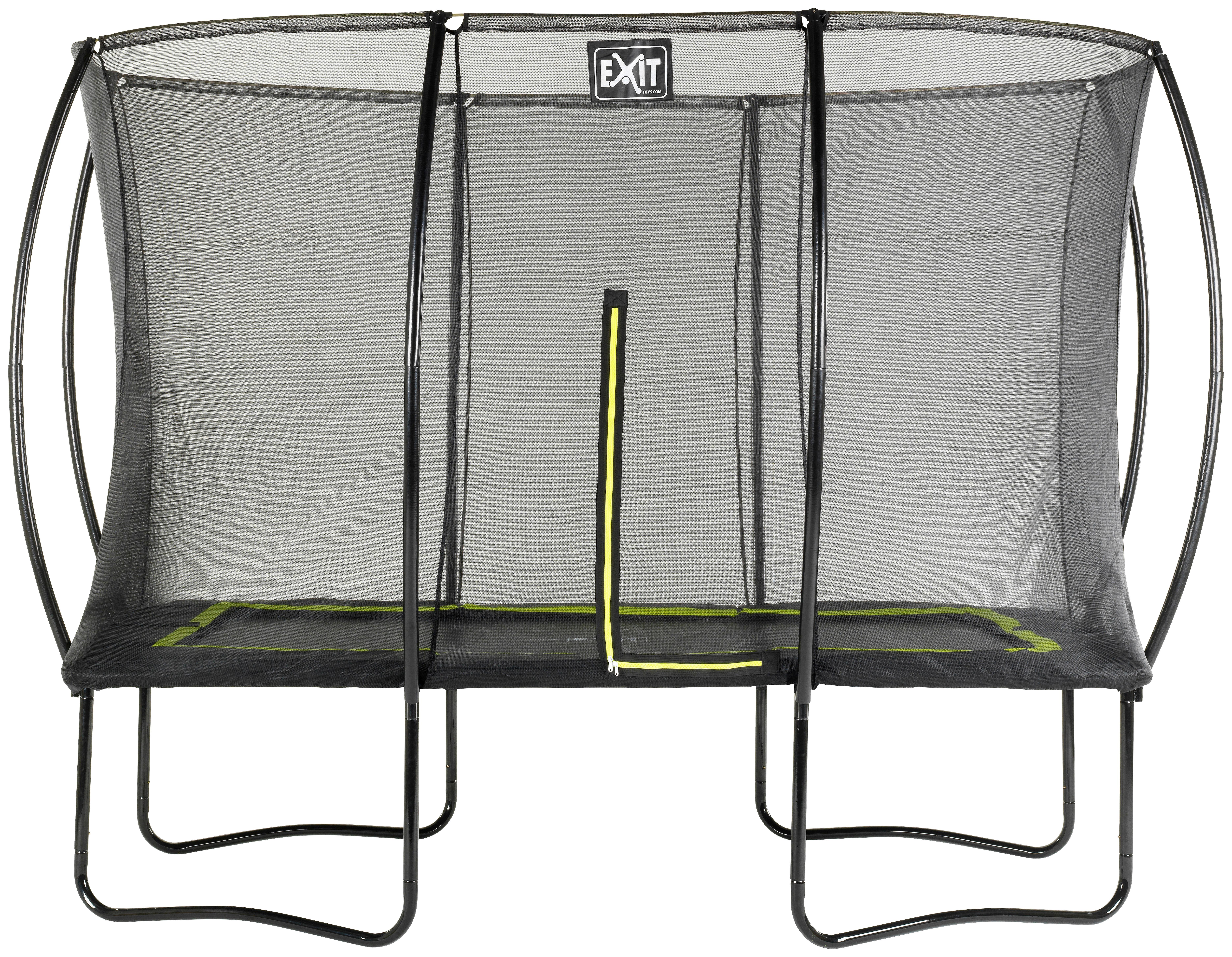 Trampolin Exit Silhouette, 214x305cm - črna, Konvencionalno, kovina (214/262/305cm) - EXIT Toys