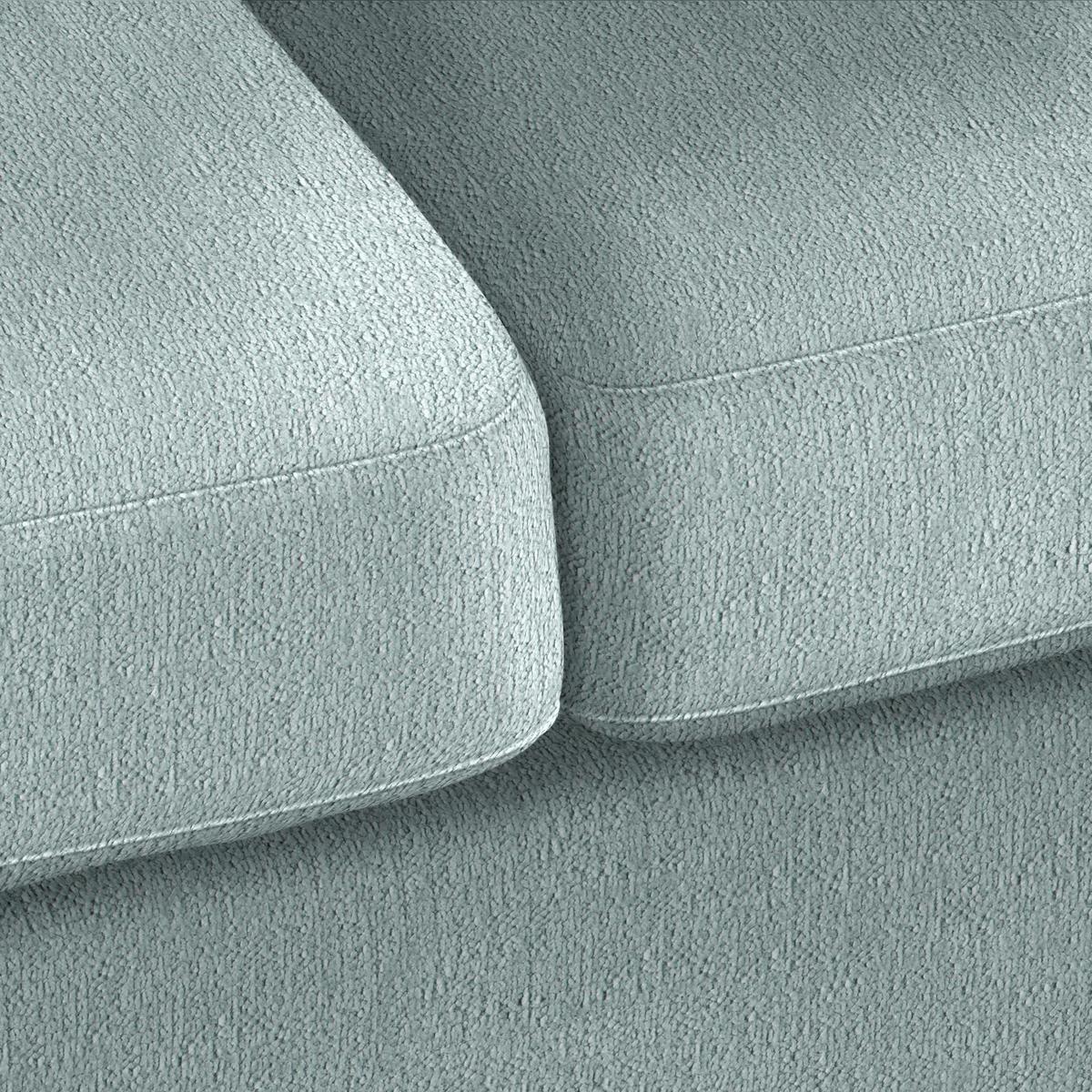 2-Sitzer-Sofa Devado Petrol - Petrol/Naturfarben, Holz/Textil (190/70-85/95cm) - Mömax