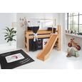 Spielbett Leo - Rot/Schwarz, Design, Holz/Textil (90/200cm) Spielbett Leo - Rot/Schwarz, Design, Holz/Textil (90/200cm)