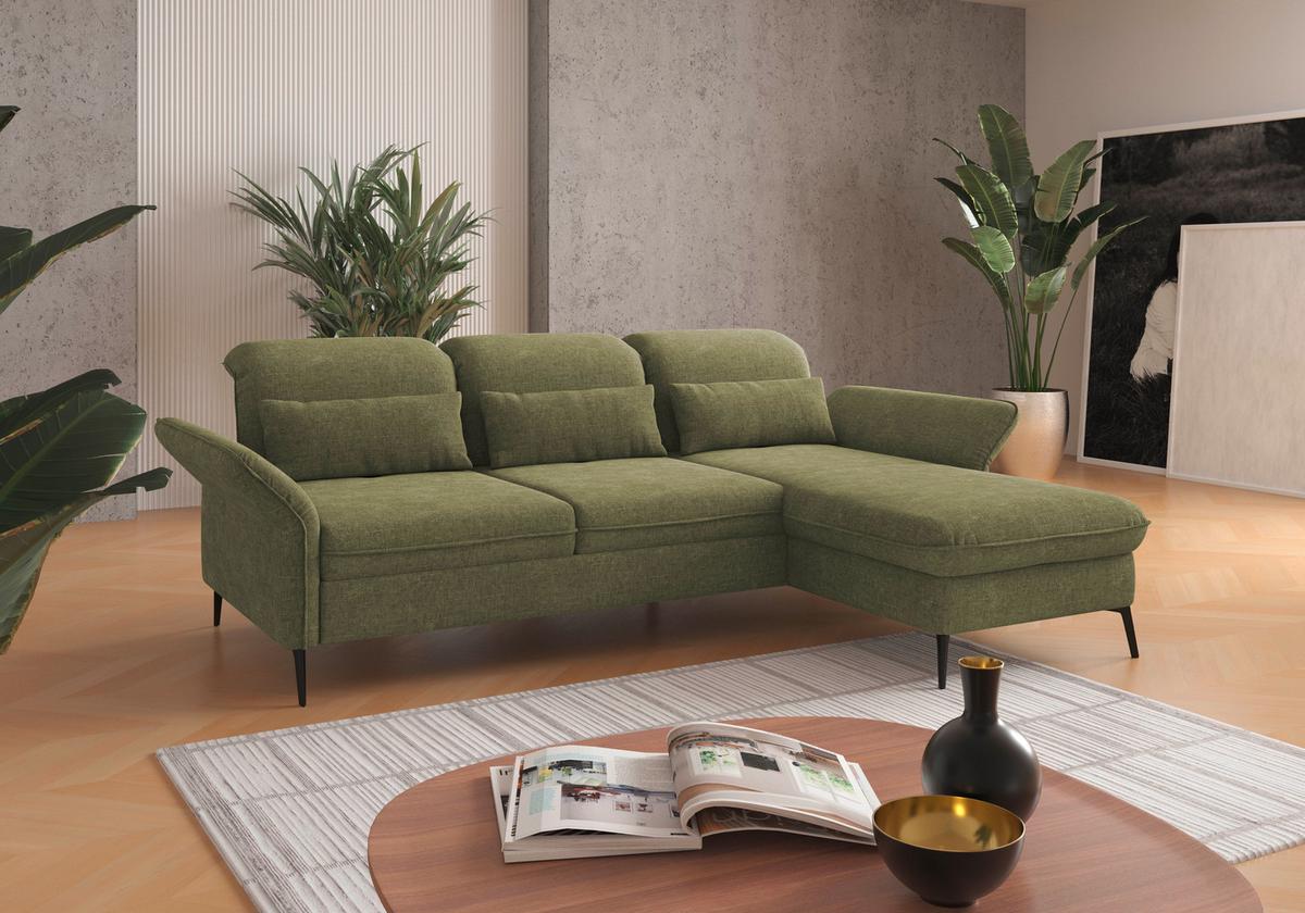PODUSZKA POD LĘDŹWIE EMELY E - jasnozielony, Konventionell, tkanina (65/25cm) - Sit & More