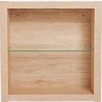 Wandregal San Remo in Eiche - Eichefarben, MODERN, Glas/Holzwerkstoff (60/60/26cm) - Mömax modern living Wandregal San Remo in Eiche - Eichefarben, MODERN, Glas/Holzwerkstoff (60/60/26cm) - Mömax modern living