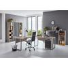 Büro Office Edition Büro Set 5 SonomaEiche/AnthrazitHochglanz - Anthrazit Hochglanz/Sonoma Eiche, MODERN, Holzwerkstoff - MID.YOU