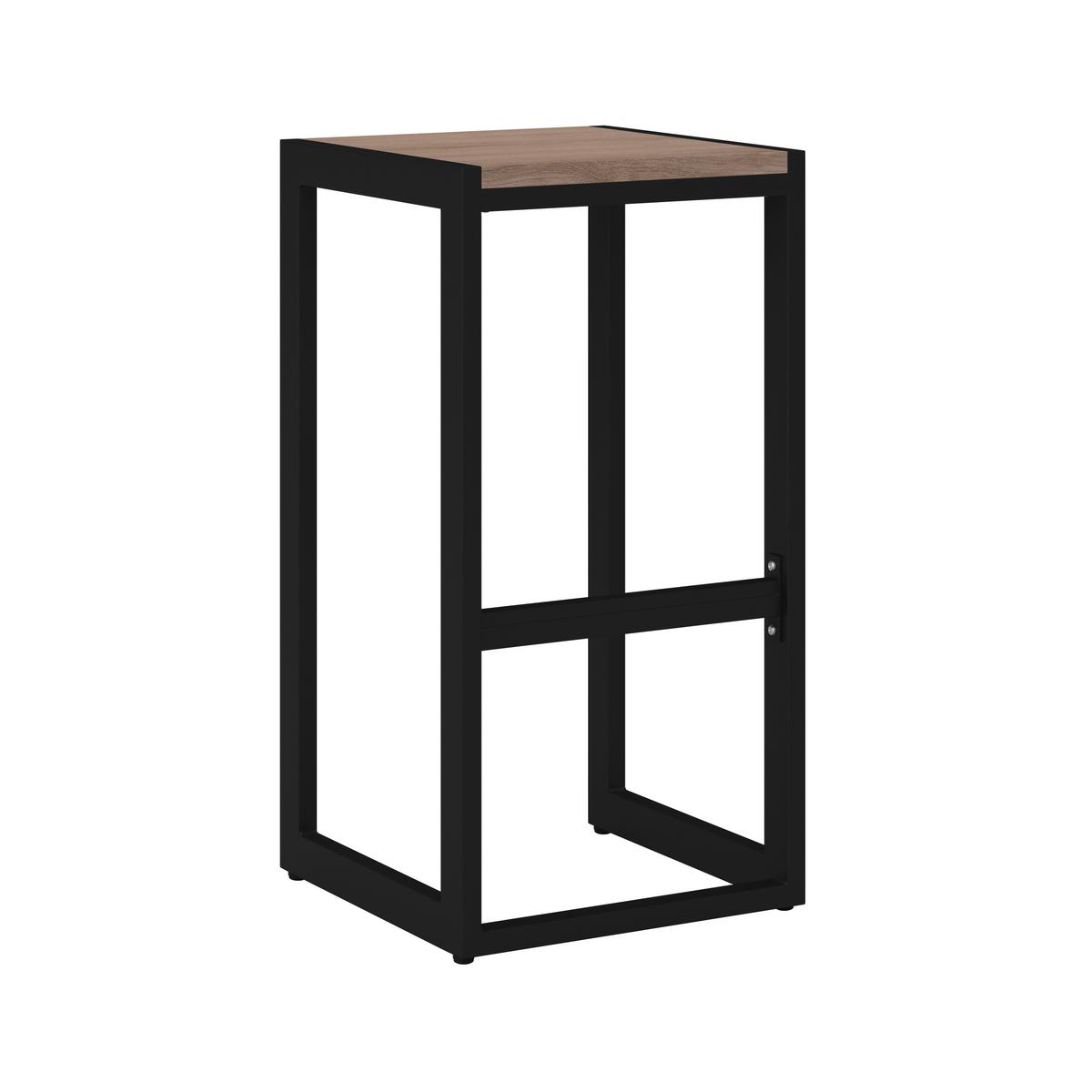 Mobilier bucătărie outdoor Delia - culoare natur/negru, Modern, plastic/metal - Bessagi Garden
