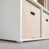 REK CASSA 1 -TOP- -BASED- - Wit, Konventionell, Houtcomposiet (112/113/35cm) - Based