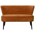 Sitzbank in Goldfarbe 'Lord' 2-Sitzer - Goldfarben/Schwarz, Trend, Holz/Holzwerkstoff (140/83/75cm) - Livetastic Sitzbank in Goldfarbe 'Lord' 2-Sitzer - Goldfarben/Schwarz, Trend, Holz/Holzwerkstoff (140/83/75cm) - Livetastic