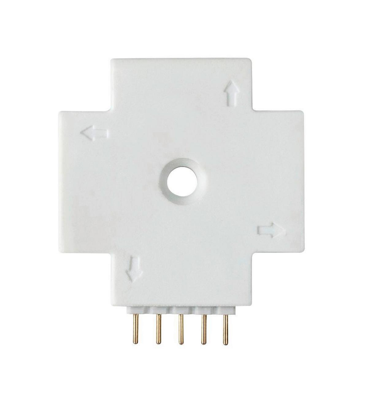 LED-Strip MaxLED X-Connector max. 144 Watt - Weiß, Basics, Kunststoff (3,2/0,6cm) - Paulmann