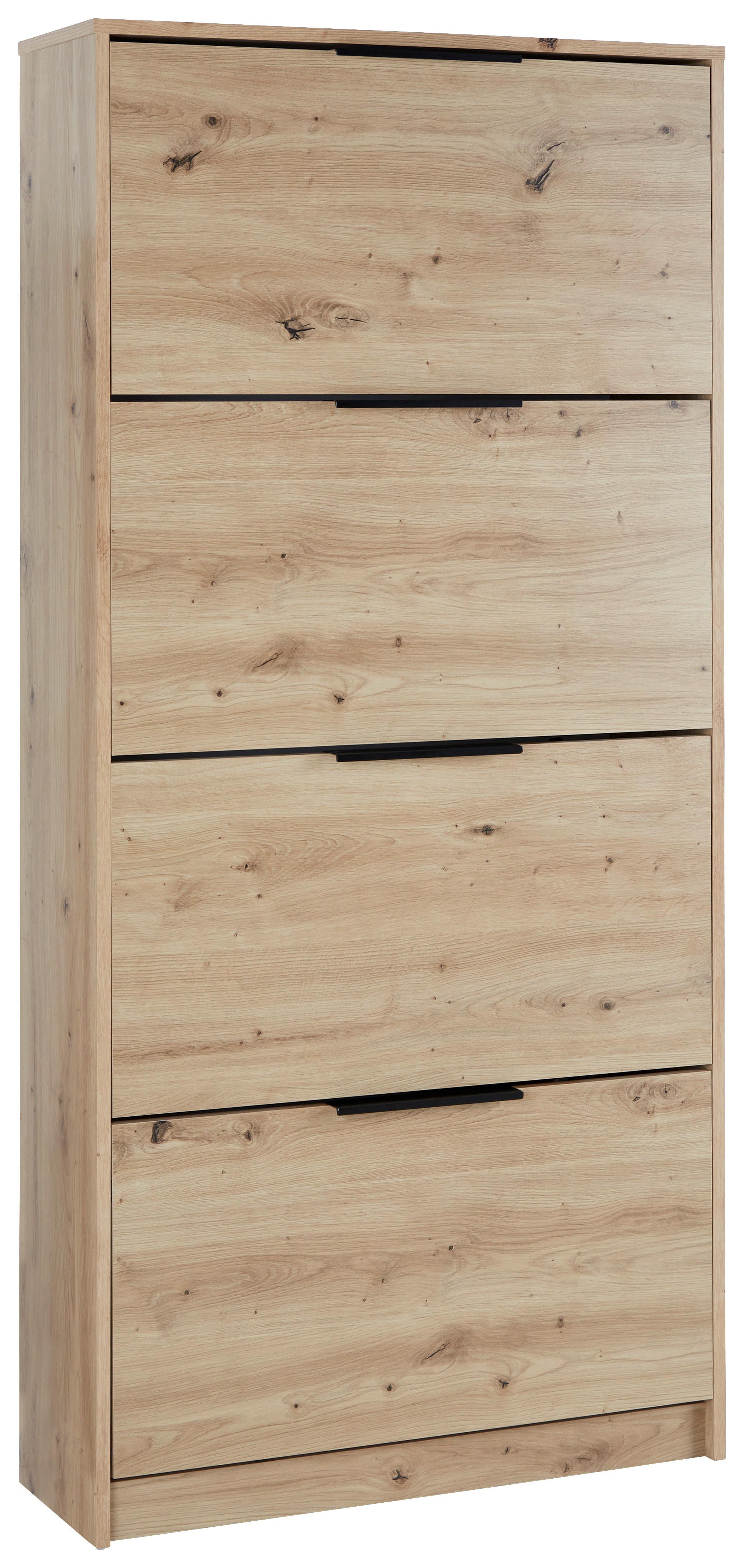 Schuhkipper in Eichefarben - MODERN, Holzwerkstoff (79/162/25cm) - Mömax