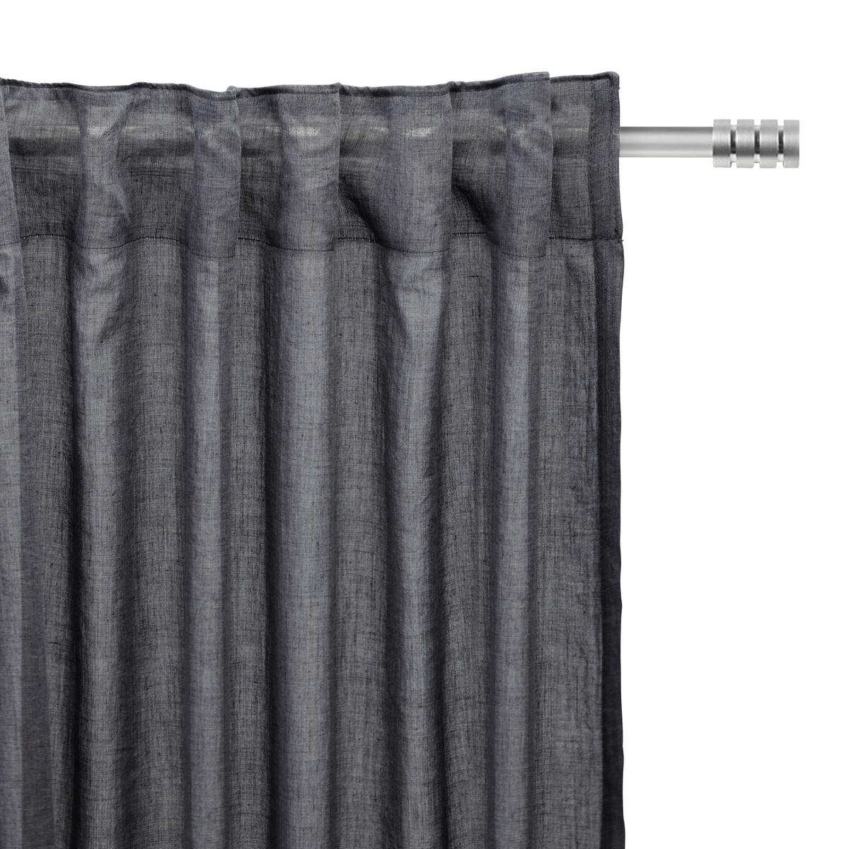Perdea confecționată Ramona - albastru, Modern, textil (135/245cm) - Modern Living