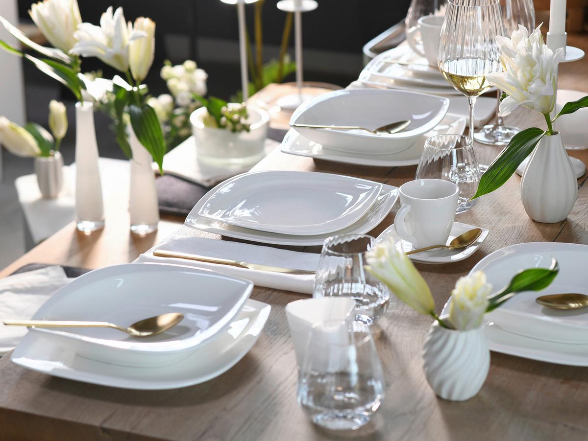 Kombinirani Servis Melbourne Creme, 30-Delni - bela, keramika - Creatable