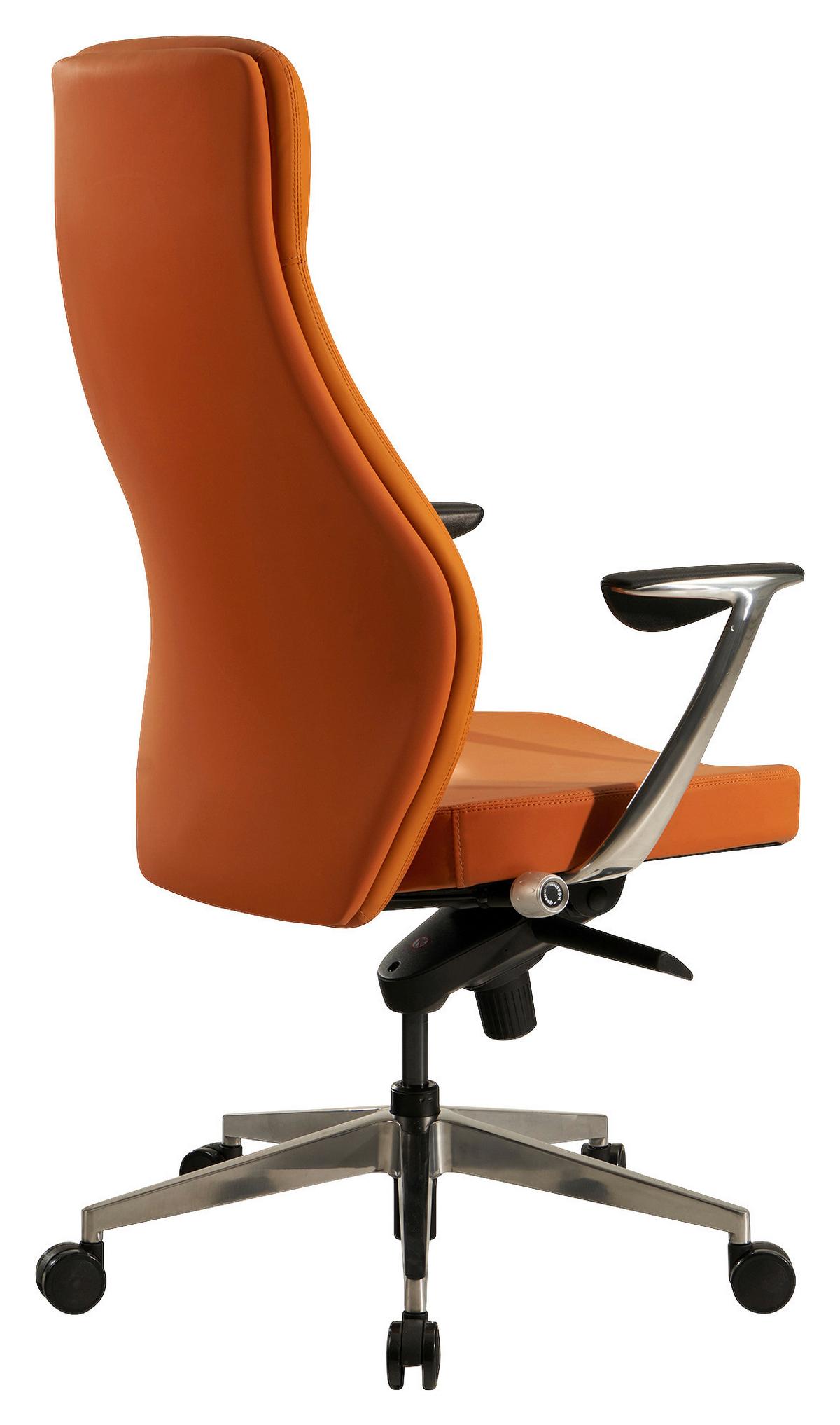 CHEFSESSEL SPM1.449 - Silberfarben/Braun, Design, Kunststoff/Textil (74/125/74cm) - MID.YOU