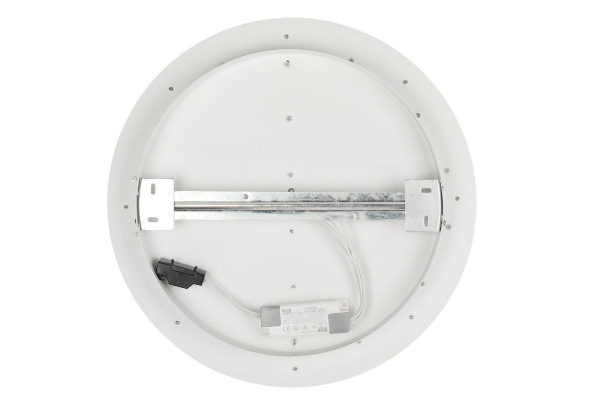 LAMPA SUFITOWA LED MESA *SBN* - biały, Design, tworzywo sztuczne/metal (43/8cm) - Novel