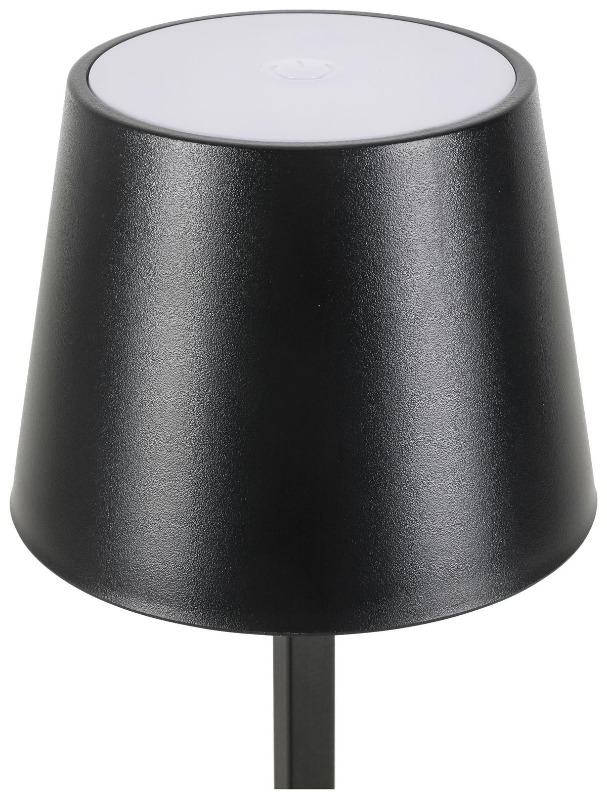 LED-Dekoleuchte Gopi max. 1,5 Watt - Schwarz, Romantik / Landhaus, Kunststoff/Metall (10,5/26cm) - Modern Living