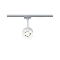 Schienensystem-Strahler Spot Focus in Weiß/Chrom max. 4 W - Chromfarben/Weiß, Basics, Kunststoff/Metall (8,6/19,7cm) - Paulmann
