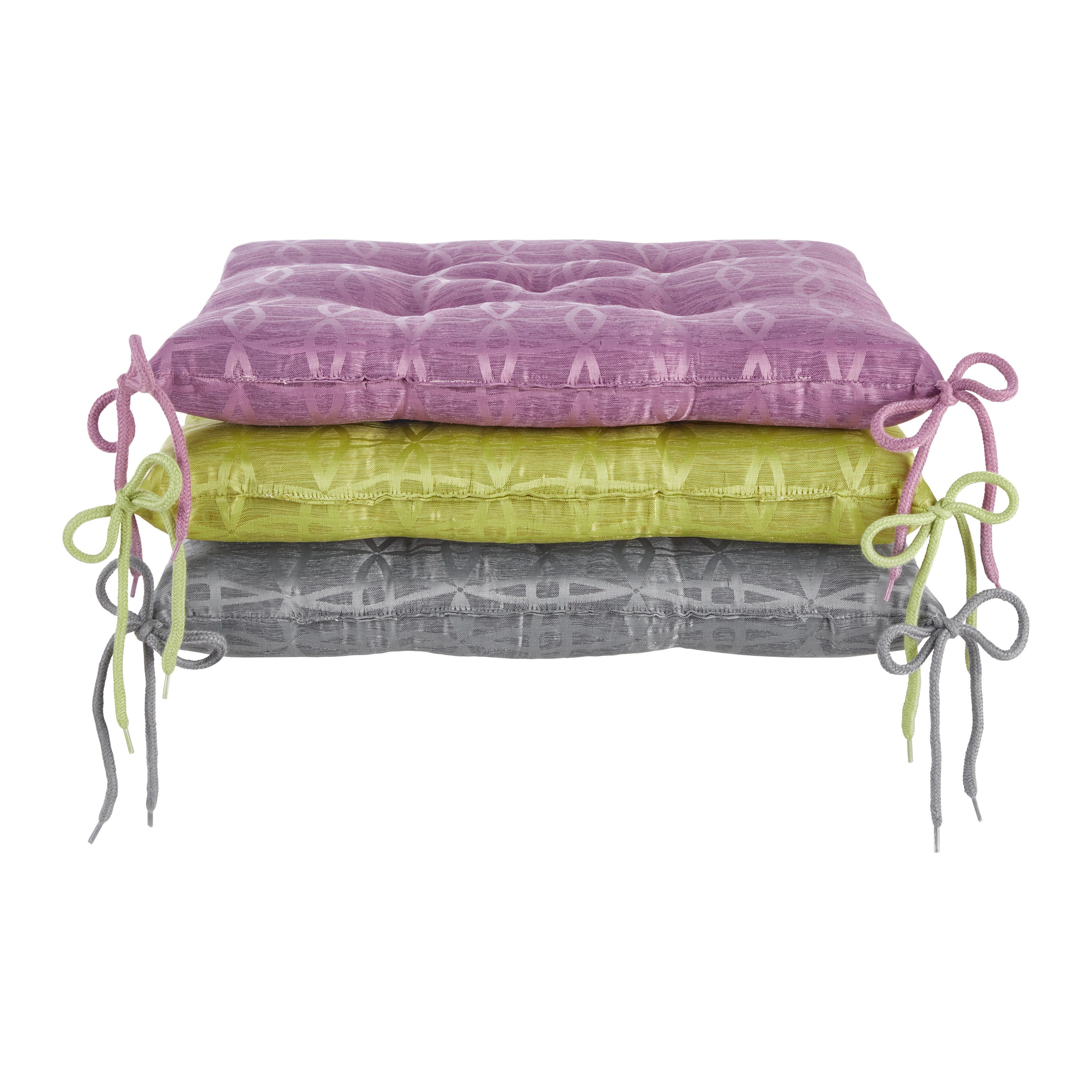 Pernă pentru șezut JACKIE - lila, Konventionell, textil (40/40/4cm) - Modern Living