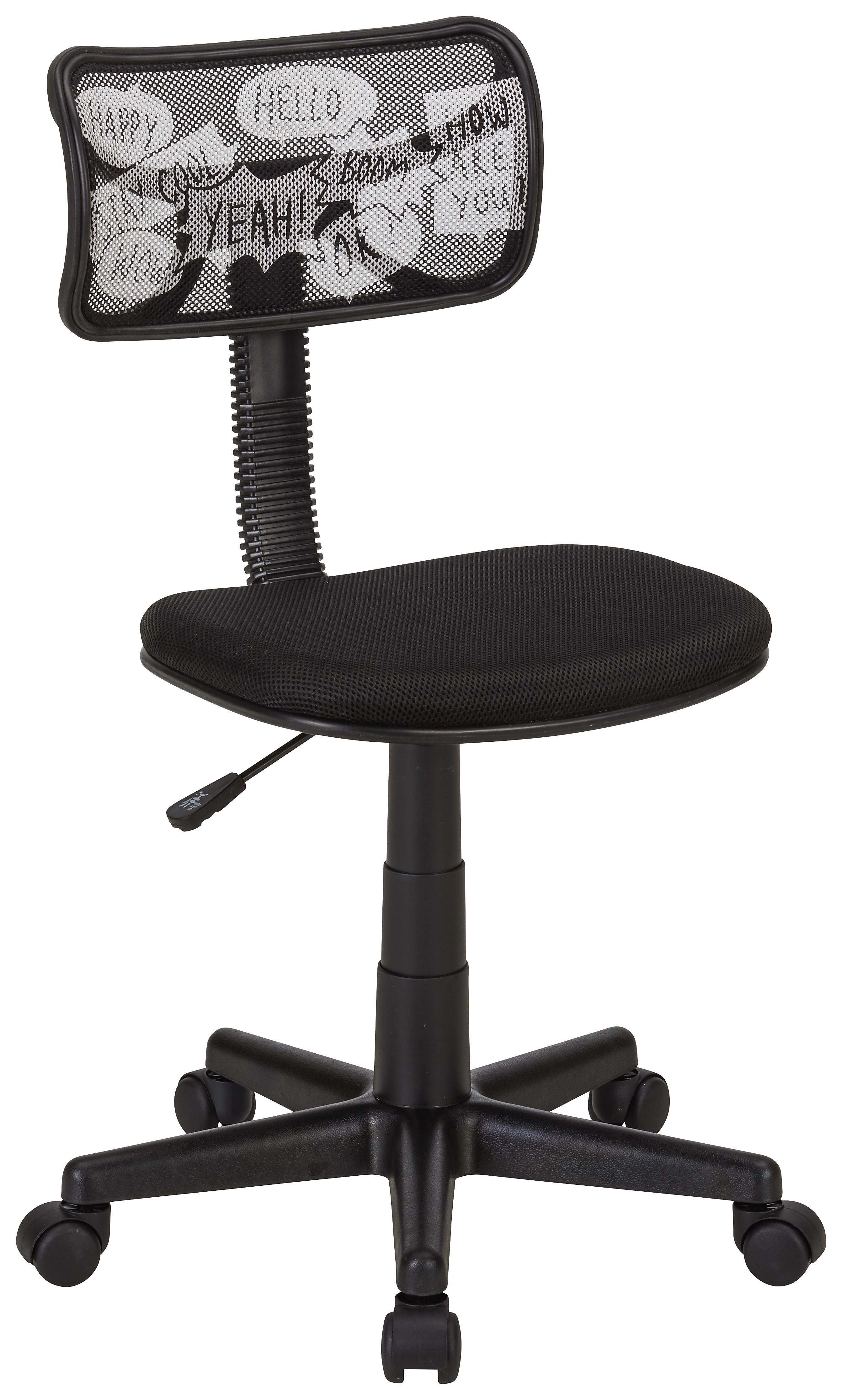 Drehstuhl in Schwarz/Weiss online kaufen mömax