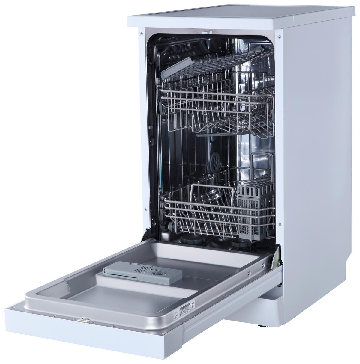 Geschirrspüler GSP9-4E Weiß - Weiß, Trend, Kunststoff/Metall (44,8/84,5/60cm) - PKM