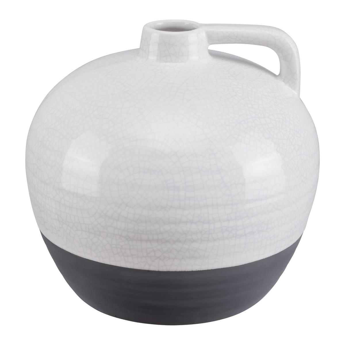 Vaza Rezzo - siva/bela, Moderno, keramika (22,5/21cm) - Bessagi Home