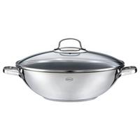 WOK 132026 RÖSLE - kolor stalowy, Basics, metal (32cm) - Rösle