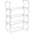 Weinregal in Chromfarben - Chromfarben, Metall (36,5/47,5/14,5cm) - MÖMAX modern living