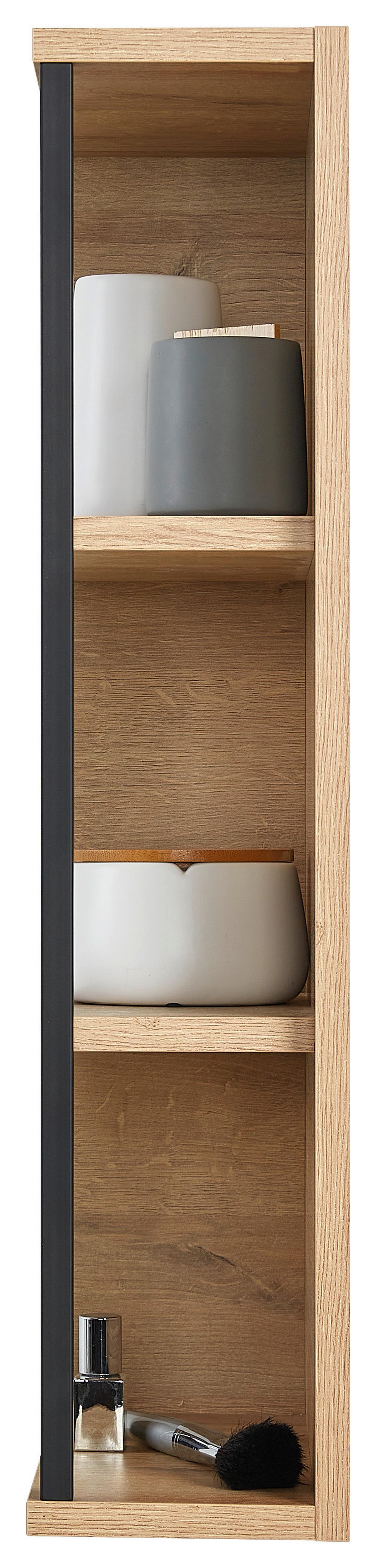 Wandregal in Eichefarben - Eichefarben, Modern, Holzwerkstoff (15/70/32,5cm) - Pelipal