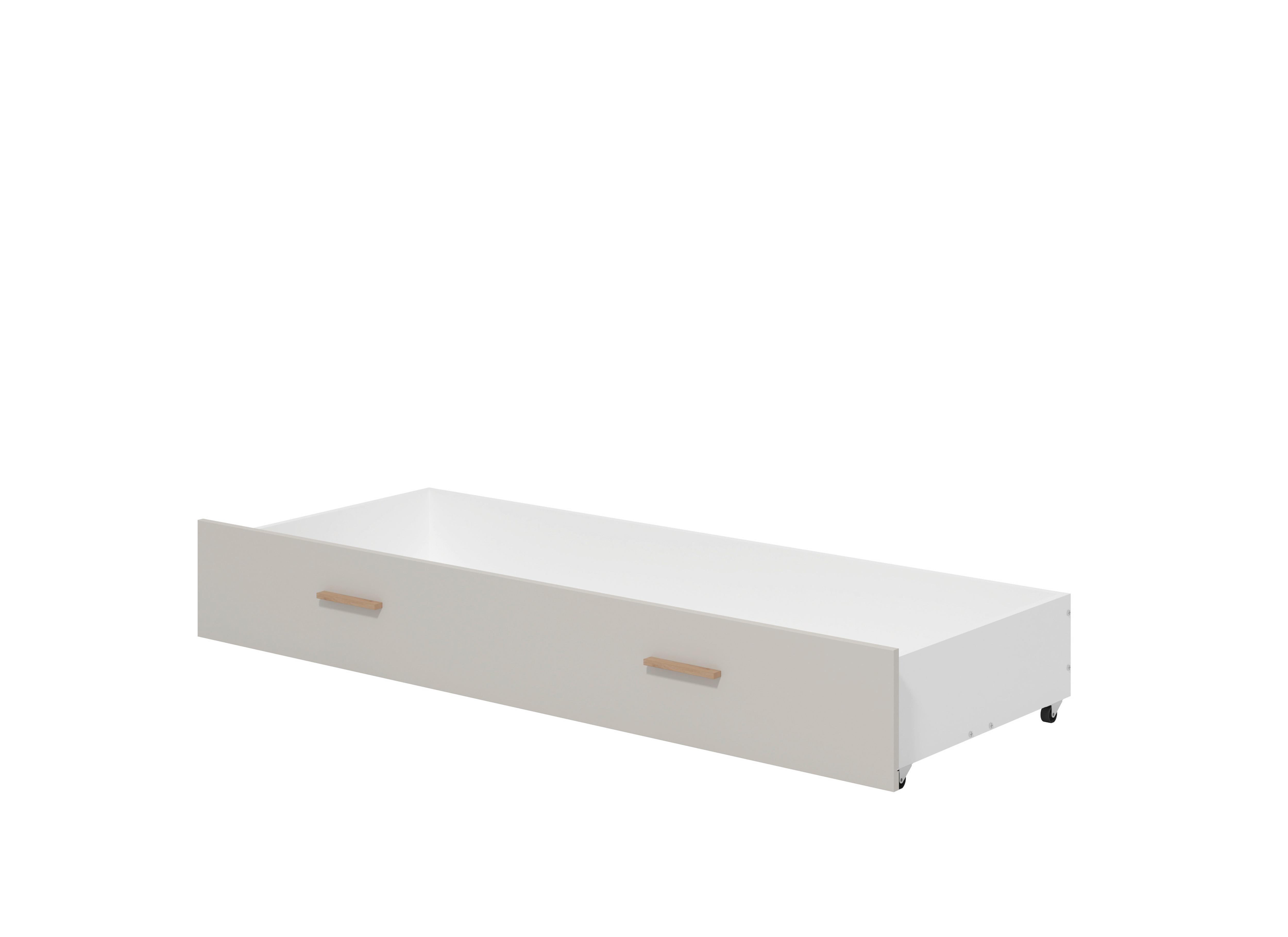 Ágyneműtartó Fiók Belfort - kasmírszínű, Modern, faalapú anyag (159,5/22,5/61,5cm)