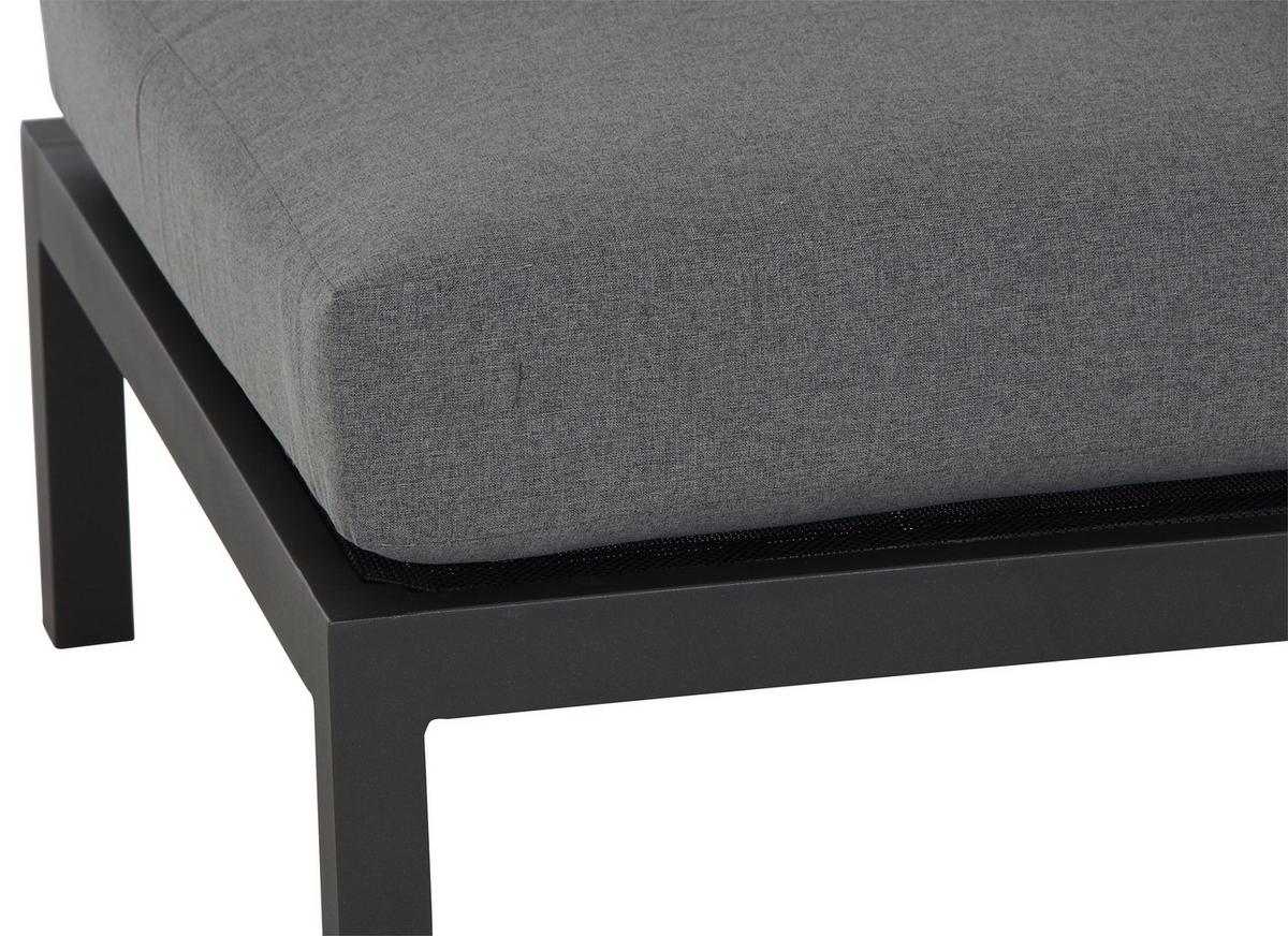 LOUNGESESSEL H16563 - Anthrazit, MODERN, Metall (70/70/84cm) - Siena Garden