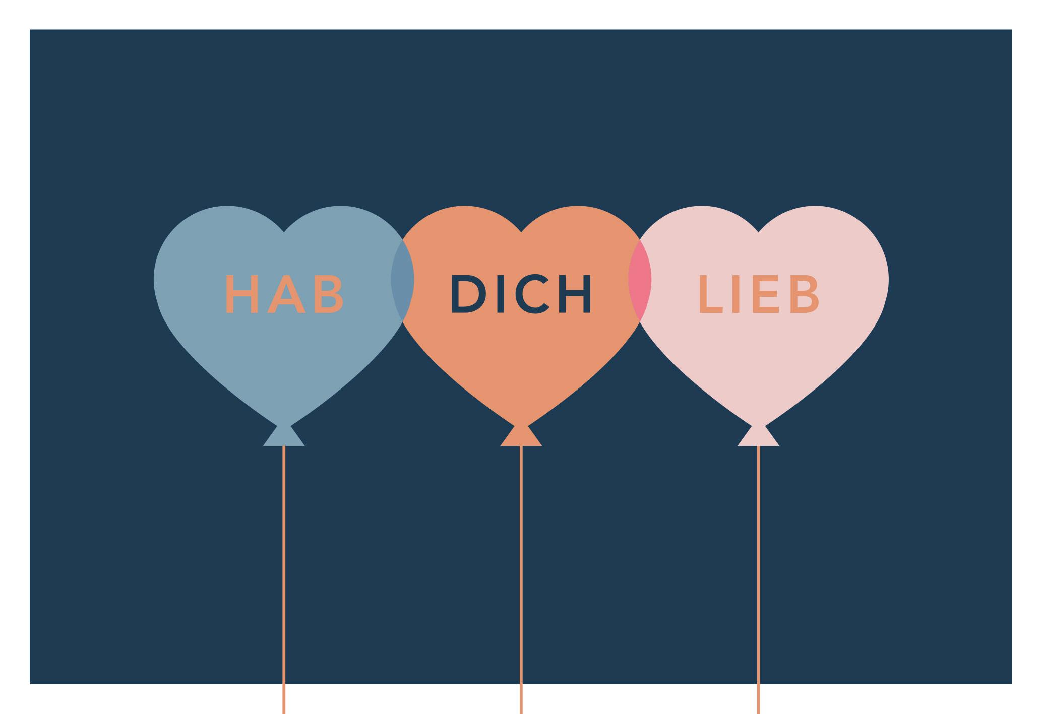 Glückwunschkarte Kupfergold Multicolor - Multicolor, Basics, Papier (24/17,5cm)