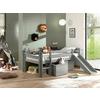 Spielbett Pino Grau mit Stauraum - Grau, MODERN, Holz/Holzwerkstoff (90/200cm) - Vipack