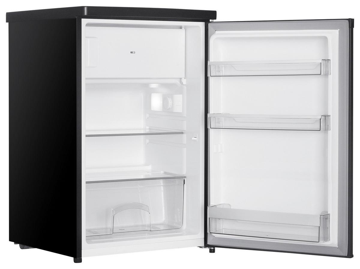 Kühlschrank SKHTMG4SSDID Schwarz - Schwarz, Basics, Glas/Metall (55/85/58cm) - Mican