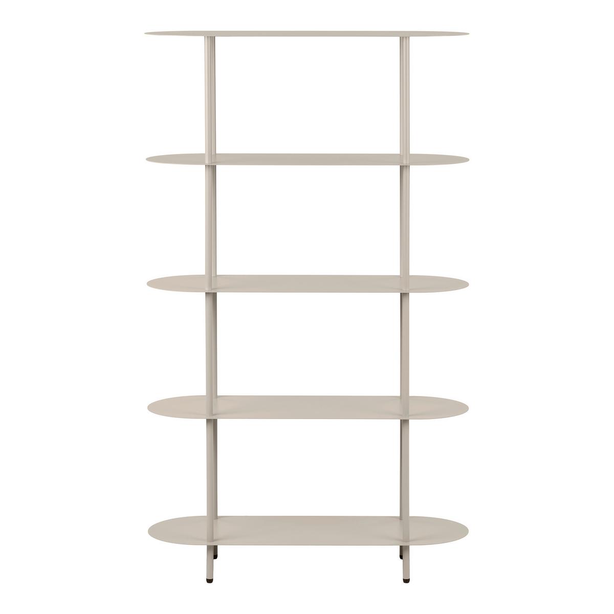 Regal Rieti Beige - Beige, Design, Metall (90/150/31cm) - MID.YOU