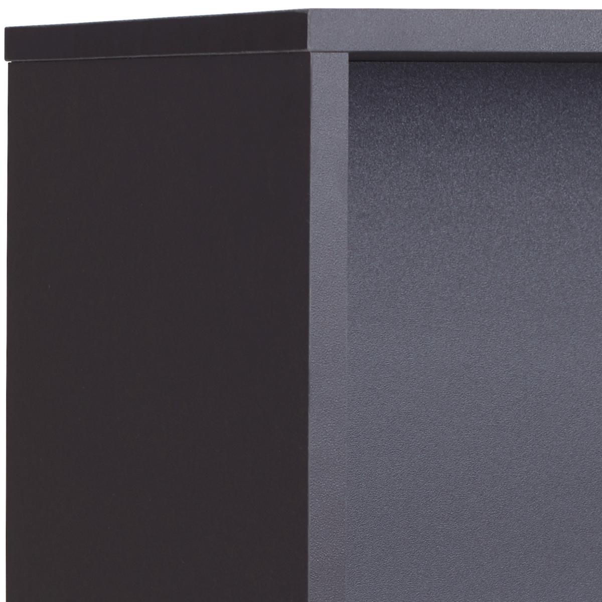 Regal Box - boje grafita, Moderno, drvni materijal (46/46/25cm) - Modern Living