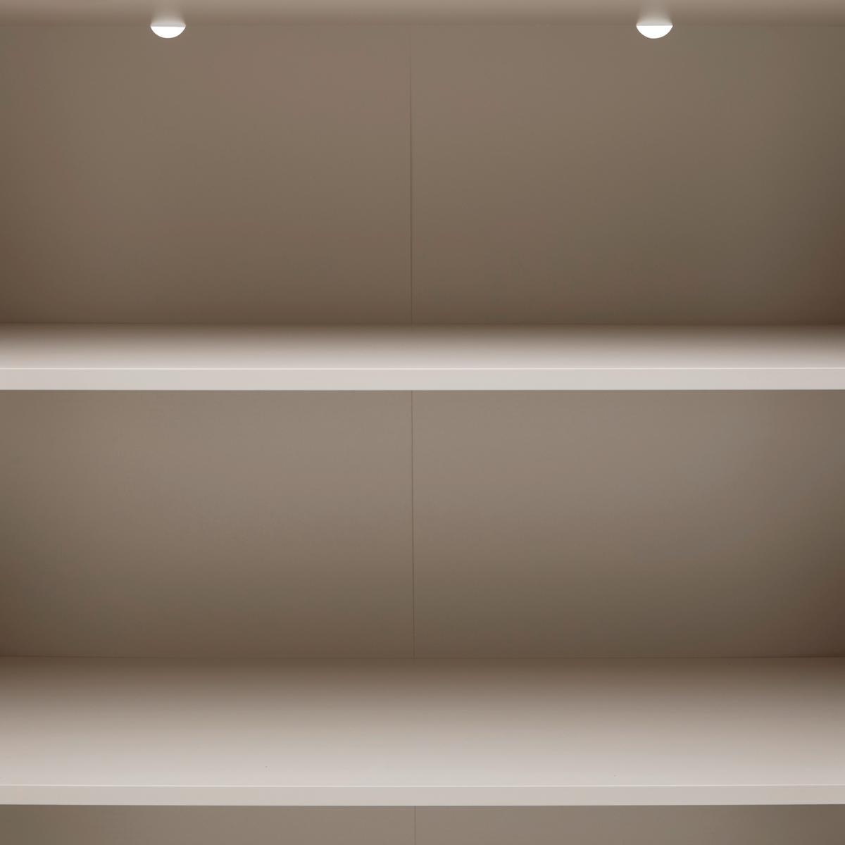 Kommode Siena Kaschmir - Chromfarben/Kaschmir, MODERN, Glas/Holzwerkstoff (90/99/40cm) - Mömax